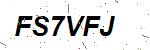 CAPTCHA verification image containing distorted text characters