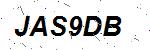 CAPTCHA verification image containing distorted text characters