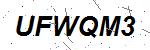 CAPTCHA verification image containing distorted text characters