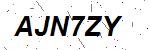 CAPTCHA verification image containing distorted text characters