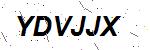CAPTCHA verification image containing distorted text characters