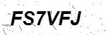 CAPTCHA verification image containing distorted text characters