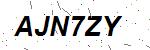 CAPTCHA verification image containing distorted text characters