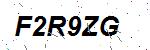 CAPTCHA verification image containing distorted text characters