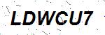 CAPTCHA verification image containing distorted text characters