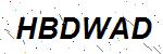 CAPTCHA verification image containing distorted text characters