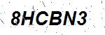 CAPTCHA verification image containing distorted text characters