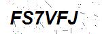 CAPTCHA verification image containing distorted text characters