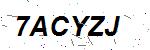 CAPTCHA verification image containing distorted text characters
