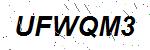 CAPTCHA verification image containing distorted text characters