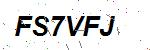 CAPTCHA verification image containing distorted text characters