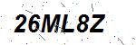 CAPTCHA verification image containing distorted text characters