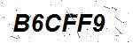 CAPTCHA verification image containing distorted text characters