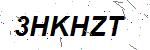 CAPTCHA verification image containing distorted text characters
