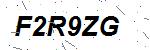 CAPTCHA verification image containing distorted text characters
