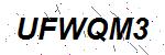 CAPTCHA verification image containing distorted text characters