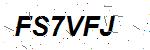 CAPTCHA verification image containing distorted text characters