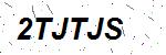 CAPTCHA verification image containing distorted text characters