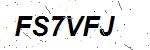 CAPTCHA verification image containing distorted text characters