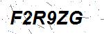 CAPTCHA verification image containing distorted text characters