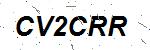 CAPTCHA verification image containing distorted text characters