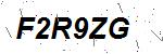 CAPTCHA verification image containing distorted text characters