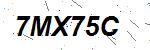 CAPTCHA verification image containing distorted text characters