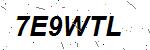 CAPTCHA verification image containing distorted text characters