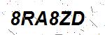 CAPTCHA verification image containing distorted text characters
