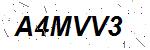 CAPTCHA verification image containing distorted text characters