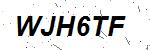 CAPTCHA verification image containing distorted text characters