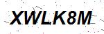 CAPTCHA verification image containing distorted text characters