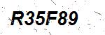 CAPTCHA verification image containing distorted text characters