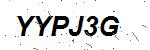 CAPTCHA verification image containing distorted text characters