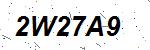 CAPTCHA verification image containing distorted text characters