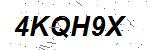 CAPTCHA verification image containing distorted text characters