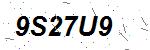CAPTCHA verification image containing distorted text characters
