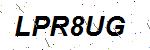 CAPTCHA verification image containing distorted text characters