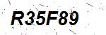 CAPTCHA verification image containing distorted text characters