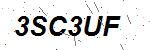 CAPTCHA verification image containing distorted text characters