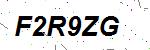 CAPTCHA verification image containing distorted text characters