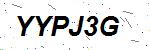 CAPTCHA verification image containing distorted text characters