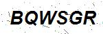 CAPTCHA verification image containing distorted text characters