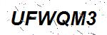 CAPTCHA verification image containing distorted text characters