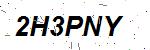 CAPTCHA verification image containing distorted text characters