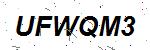 CAPTCHA verification image containing distorted text characters