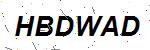CAPTCHA verification image containing distorted text characters