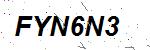 CAPTCHA verification image containing distorted text characters