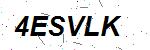 CAPTCHA verification image containing distorted text characters