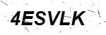 CAPTCHA verification image containing distorted text characters